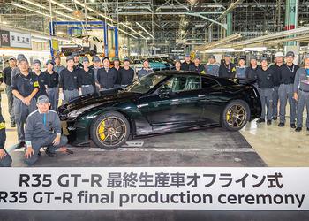 Nissan hat die Produktion des GT-R ...