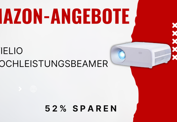 Wielio Mini Beamer Full HD 1080P ...