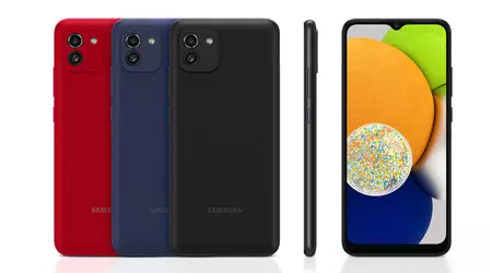 Samsung hat ein neues System-Update für das Galaxy A03 veröffentlicht