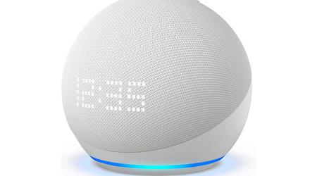 Amazon senkt den Preis des Echo Dot 5 Gen: ein intelligenter Lautsprecher mit eingebauter Uhr und Alexa für 39 Dollar
