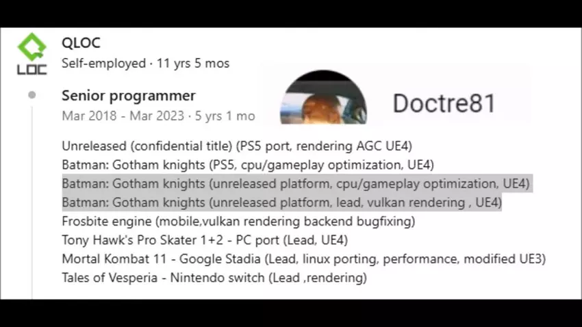 Screenshot des Profils von Łukasz Łoziński auf LinkedIn