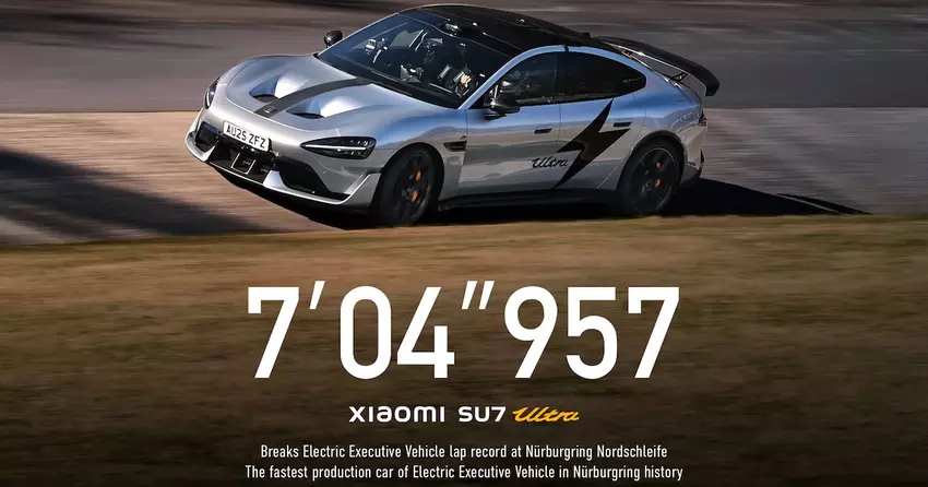 Xiaomi SU7 Ultra am Nürburgring