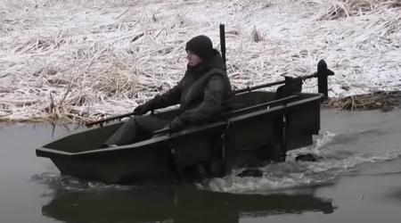 Ukrainische Ingenieure haben eine einzigartige Amphibien-Drohne entwickelt, um Kämpfer vom Schlachtfeld zu evakuieren und Nachschub zu liefern