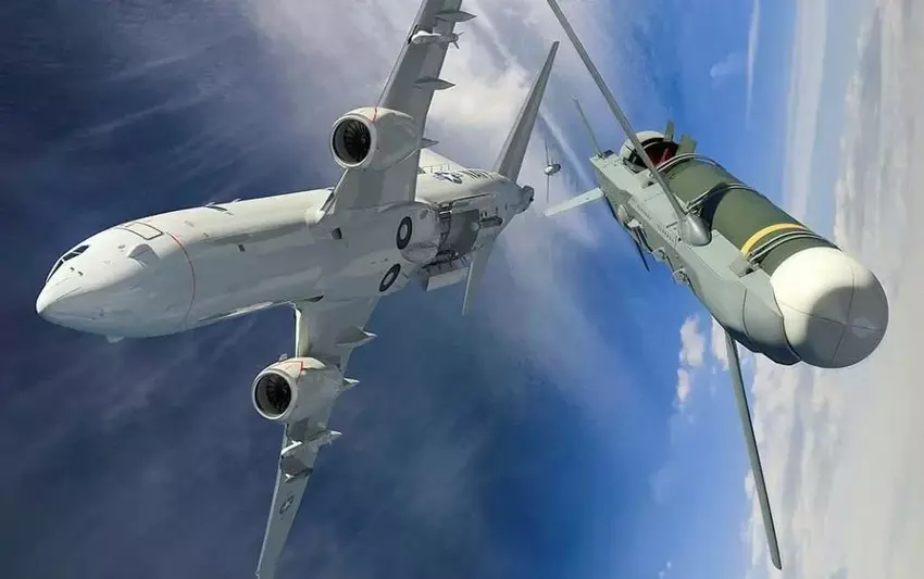 Boeing entwickelt HAAWC-Bausatz zur Verlängerung der Abschussreichweite von Mark 54-Torpedos auf 80 km