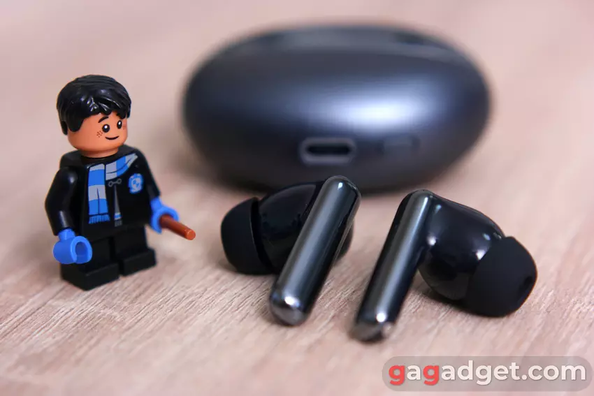 Haylou FlowBuds N55 Kopfhörer im Einsatz