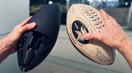 Amerikanisches Startup stellt Aufschlagdrohne vor, die durch das Werfen eines Fußballs gestartet werden kann