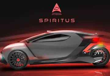 Einführung eines dreirädrigen Elektrofahrzeugs Spiritus, das ...