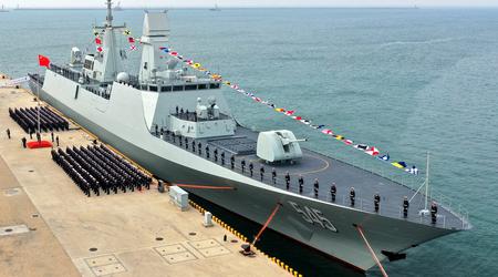 Chinas Marine stellt eine neue Raketenfregatte vom Typ 054B in Dienst