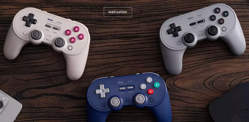 8BitDo Pro 3 controller design