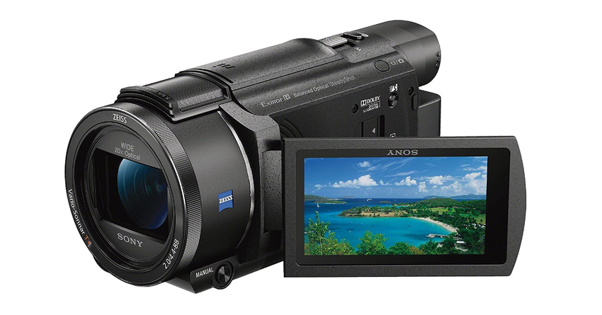 Sony FDRAX53/B camcorder low light