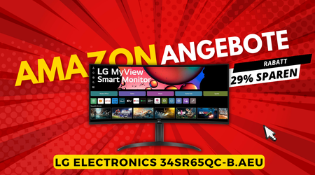 LG UltraWide 34" Curved Gaming Monitor – Jetzt 130€ günstiger auf Amazon!