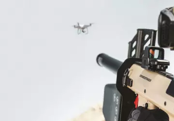 Die AFU fängt eine russische Drohne ...