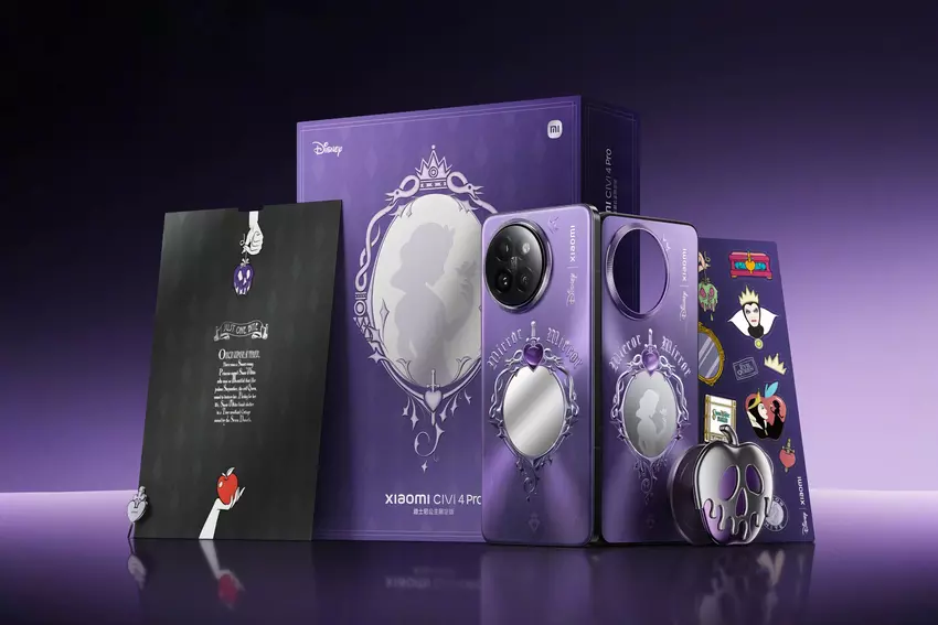 Ohne auf die Präsentation zu warten: Xiaomi enthüllte eine spezielle Version des CIVI 4 Pro, die dem Schneewittchen aus dem Disney-Zeichentrickfilm gewidmet ist