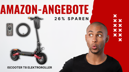 ISCOOTER T8 Elektroroller mit Straßenzulassung – Jetzt 230€ reduziert!