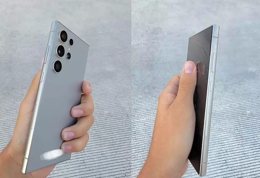 Samsung Galaxy S24 Ultra ist in Live-Fotos aufgetaucht