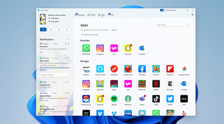 Windows bietet jetzt die Möglichkeit, über das Programm Phone Link Text aus Bildern auf Android-Smartphones zu kopieren
