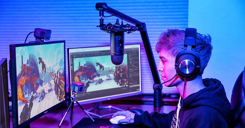 gaming microphone boom arms