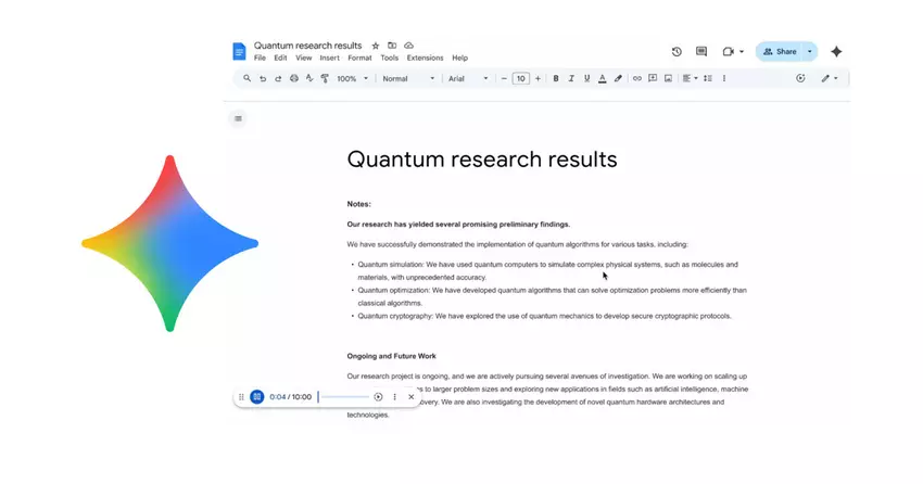 Google Docs hat gelernt, 'laut vorzulesen': Neue Gemini-Funktion verwandelt Dokumente in Audio