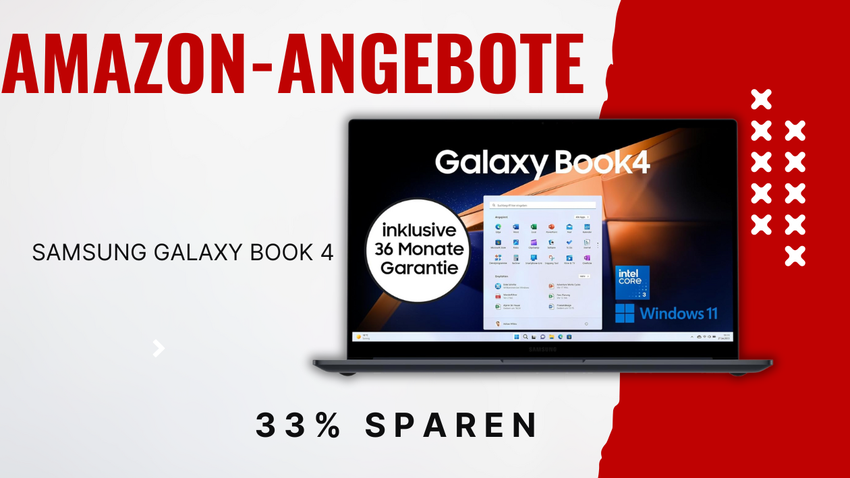 Samsung Galaxy Book4 Notebook – Jetzt 230€ günstiger!