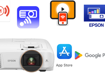 Projektor-Apps für iOS und Android