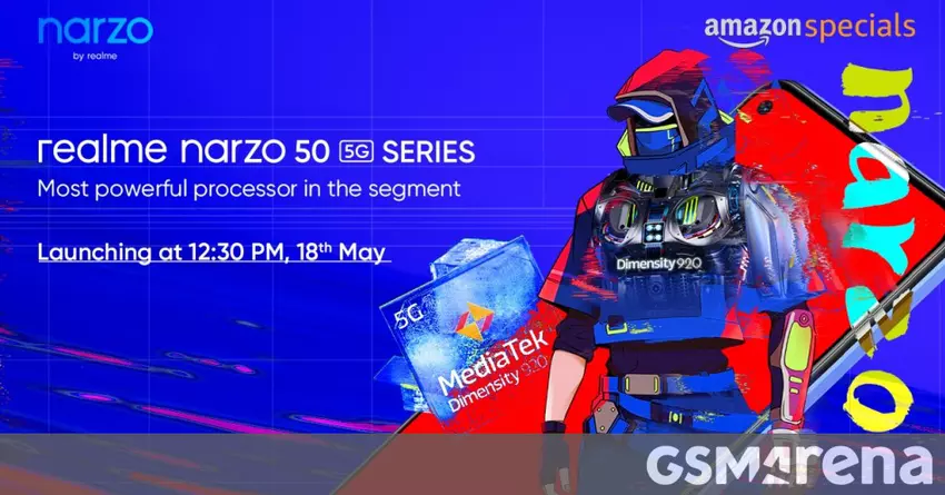 Realme Narzo 50 5G, Narzo 50 Pro 5G kommen am 18. Mai