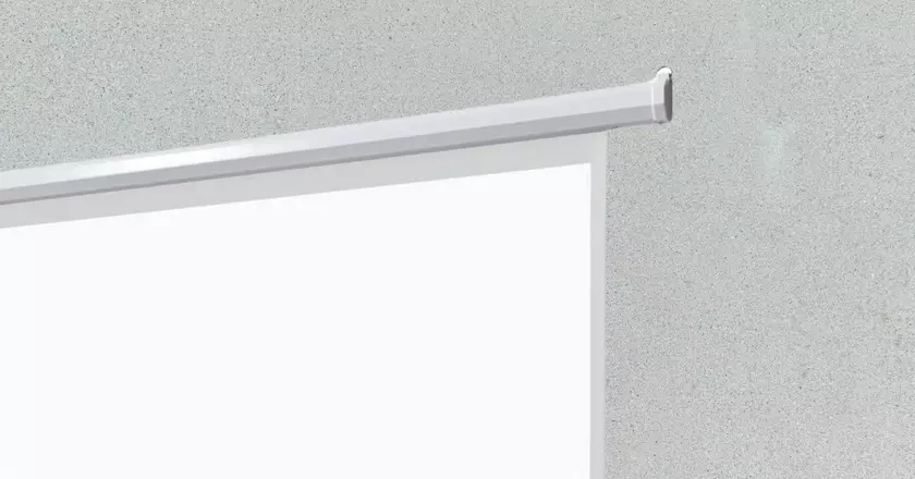 CELEXON Basic beste motorisierte Beamer-Leinwand für Heimkino