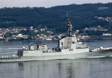 Spanien wird die Fregatte Méndez Núñez ...