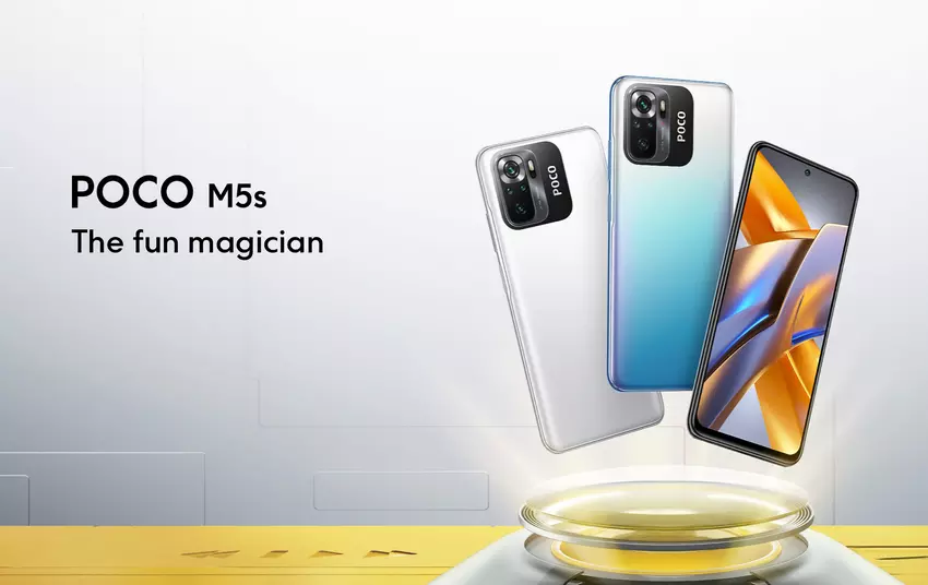 POCO M5s: eine Kopie des Redmi Note 10S mit AMOLED-Bildschirm, Helio G95-Chip, IP53-Schutz, NFC und einem Akku von 5000 mAh zu einem Sonderpreis