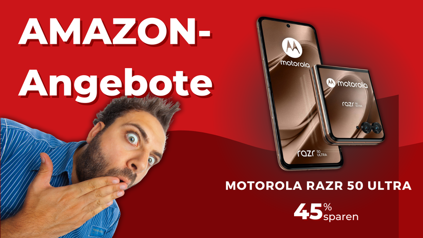 Motorola razr 50 Ultra Foldable-Smartphone – Jetzt 45% reduziert!
