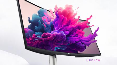 Der Dell UltraSharp 38 (U3824DW) ist in Europa angekommen: ein Monitor mit gebogenem Display und USB-Hub für 1303 Euro