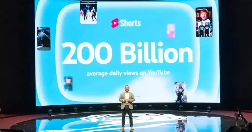Die Anzahl der Aufrufe von YouTube Shorts hat 200 Milliarden pro Tag überschritten