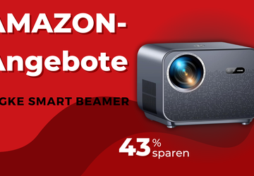 VGKE Smart Beamer 4K mit Netflix-Lizenz ...