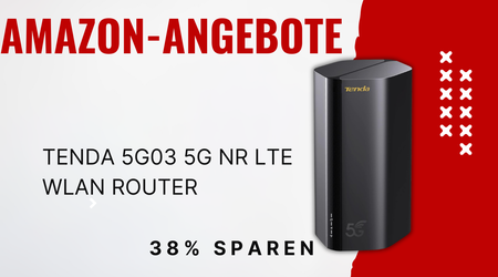 Tenda 5G03 5G NR LTE WLAN Router – Jetzt 160€ günstiger!