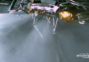 Die Raumsonde Odysseus wurde auf der ...