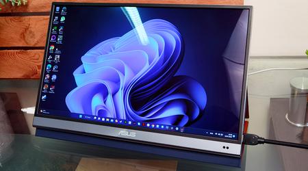 Test des tragbaren Monitors ASUS ZenScreen OLED MQ16AH mit einer hellen OLED-Matrix und einem dünnen Metallgehäuse