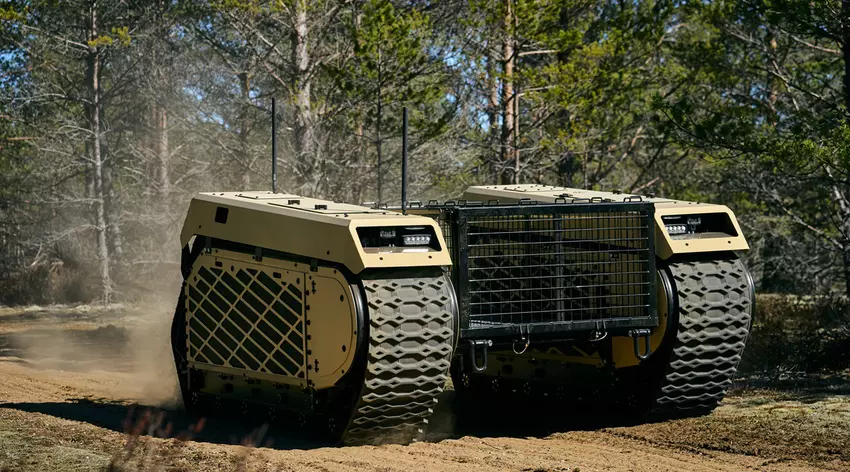 Die ukrainischen Streitkräfte haben bereits 15 estnische THeMIS-Roboter zur Minenräumung, Entminung und Evakuierung von Verletzten erhalten