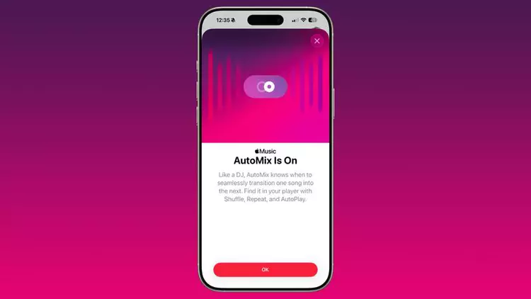 AutoMix in iOS 26 fügt DJ-Übergänge ...
