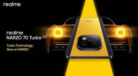 realme bereitet die Veröffentlichung des günstigen Smartphones NARZO 70 Turbo 5G vor