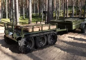 Russland testet eine neue Volchanin-Bodendrohne auf ...