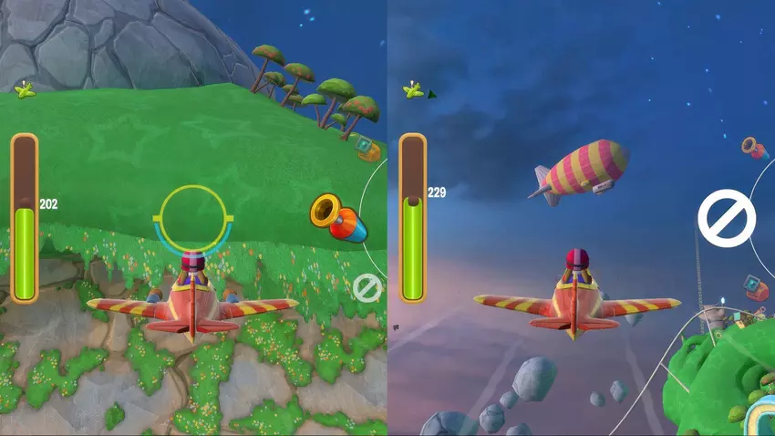 Stunt Flyer Kooperativer Modus für zwei Personen