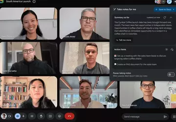 Google Meet hat eine künstliche Intelligenz ...