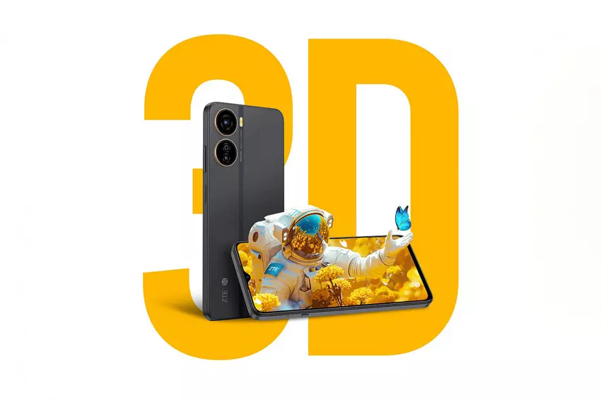 ZTE Voyage 3D: ein Smartphone mit 3D-Bildschirm für 206 Dollar