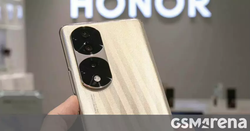 Honor 70 und 70 Pro erscheinen in offiziellen Renderings, Live-Aufnahmen