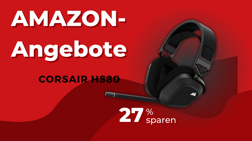 CORSAIR HS80 RGB Gaming-Headset – Sparen Sie jetzt 41€!