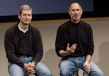 Tim Cook löst Steve Jobs als ...