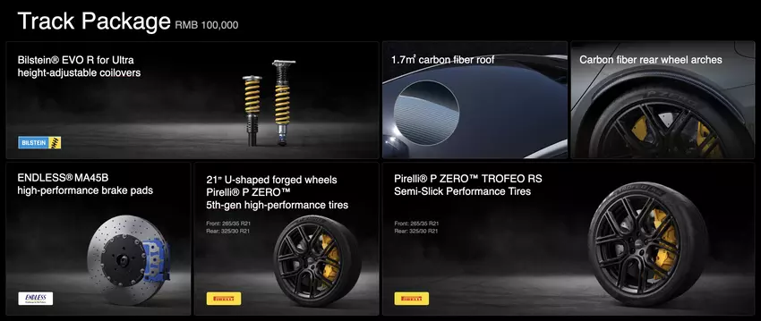 Xiaomi Track Package for SU7 Ultra