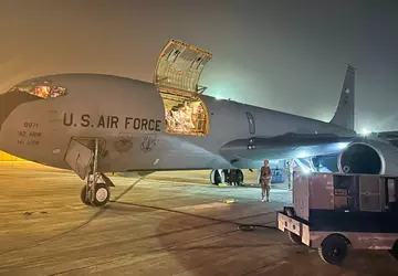 Die USA haben Luftbetankungsflugzeuge des Typs ...