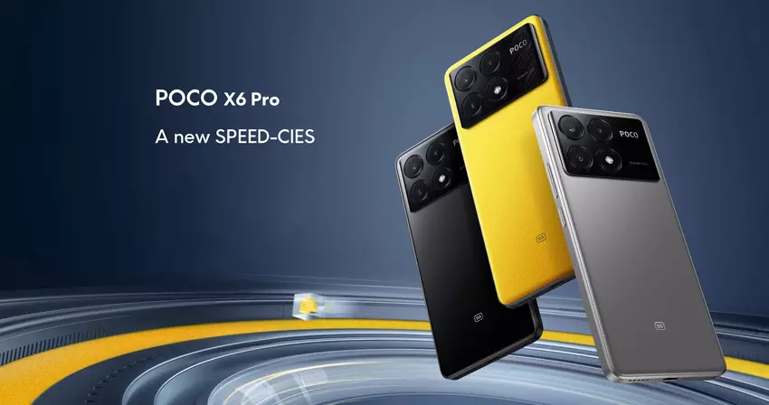 POCO X6 Pro: 120Hz AMOLED-Display, Dimensity 8300-Ultra Chip, 64 MP Kamera und HyperOS an Bord