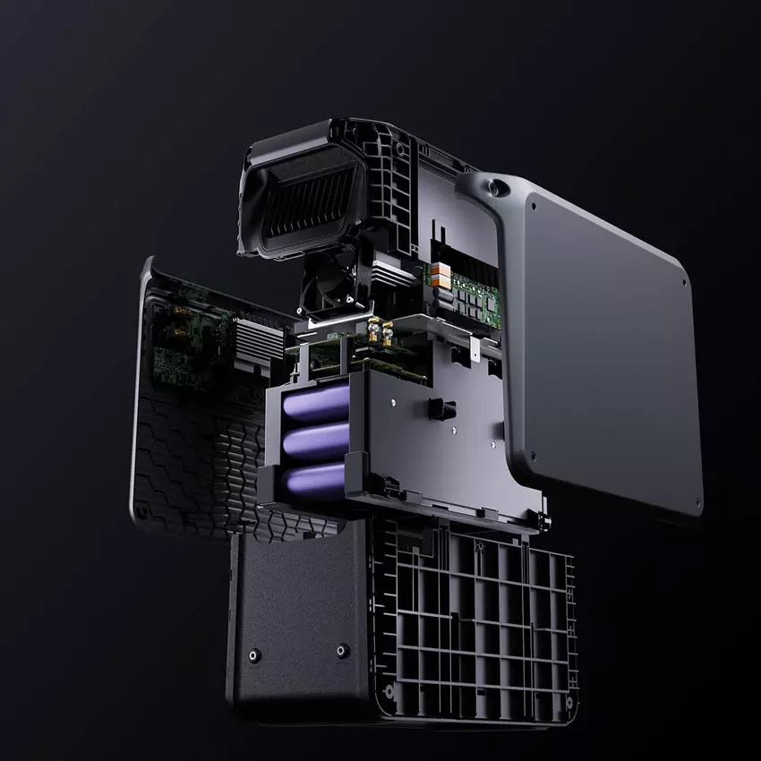 Explosionsdiagramm der DJI Power 2000