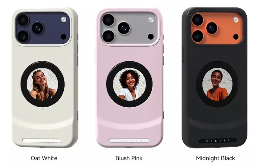 Dockcase Selfix-Case mit zusätzlichem Display für iPhone 17 Pro